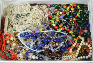 A quantity of bead and other necklaces
