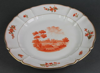A Nymphenburg decorative wall plate 12", boxed 