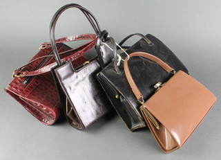4 lady's vintage handbags