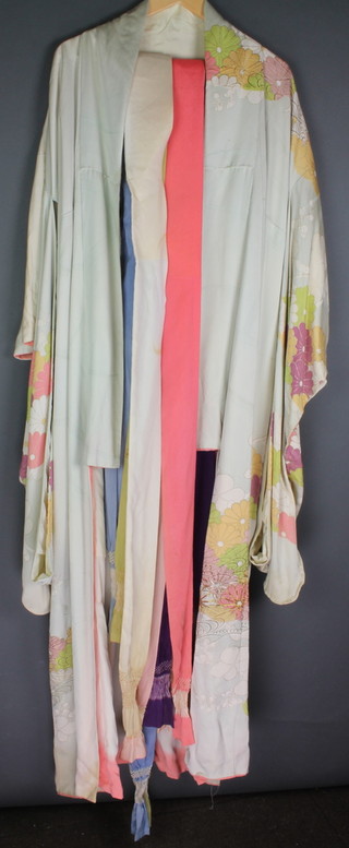 A kimono and 6 coloured belts 