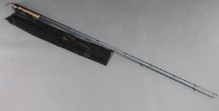 A Bob Church 10 Power-Wave twin section graphite fly rod complete with sleeve 