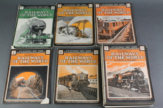 Cassell's Railways of the World parts 1 and 4, parts 6  and 7, parts 9-18 