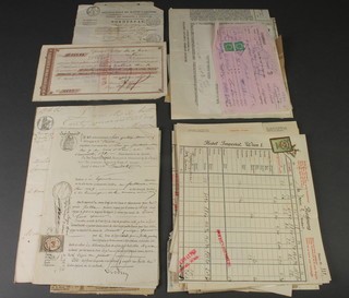 A collection of French and other documents