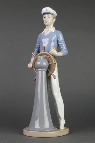 A Lladro figure of a sailor. 5206 13" 