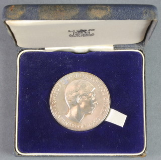A 1969 silver investiture crown, 70 grams 