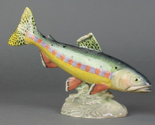 A Beswick figure of a Golden Trout 1246 8" 