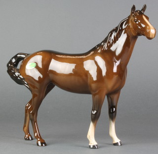 A Beswick figure of a race horse 10" 