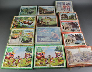 12 various Victory jigsaw puzzles together with an Academy jigsaw puzzle