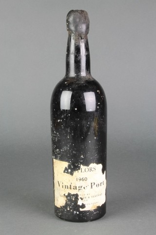 A bottle of 1960 Taylors Vintage port