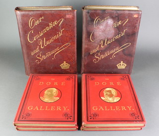 Volumes I and 2 "Our Conservative and Unionist Statesmen" together with volumes 1-4 "The Dore Gallery" 