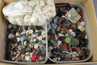 A collection of various buttons