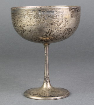 A silver trophy of plain form, Sheffield 1916, 160 grams 