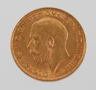 A half sovereign 1912 