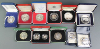 11 cased proof coins