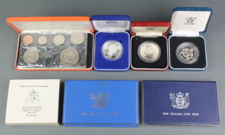 7 cased proof coin sets