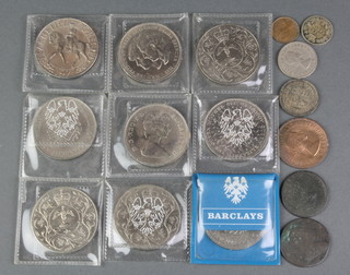 Minor UK crowns and coins 