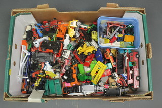 A quantity of various Matchbox, diecast and other toy cars