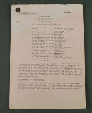 Michael Bentine Square World filming schedule 1976