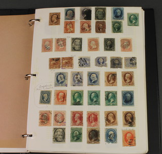 An album of various mint and used American stamps