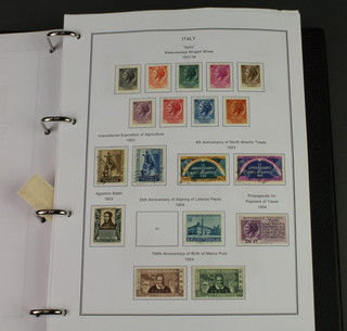 An album of various mint and used Italian stamps 1862-2002