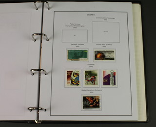 An album of various mint and use Canadian stamps, Victorian - 2005 