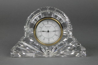 A Waterford Crystal timepiece 7 1/2" 
