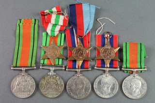 8 Second World War medals