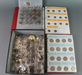 A quantity of UK coins including pre 47 