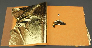 A quantity of gold leaf