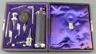 An Ophthalmo Retinoscope cased 