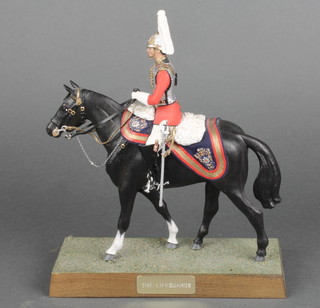 A Sentry Box model figure of an Officer of the Lifeguards 10" 