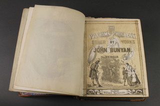 One volume John Bunyan's "Pilgrim's Progress"  published by William Mackenzie Glasgow 
