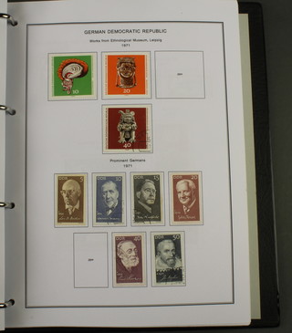 An album of German Democratic Republic stamps 1949-1990