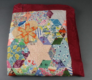 A patchwork quilt 18" x 59" 