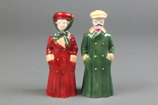 2 Royal Worcester candle snuffers - The Motorist limited edition 417/500 and The Motorist 369/500