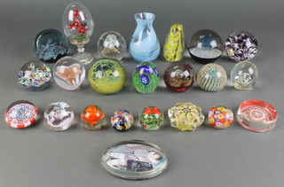 A Caithness Atlantic limited edition paperweight 3 1/2", a collection of others 
