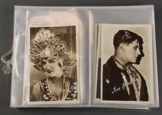 82 1930's Savoy postcards of actors and actresses 