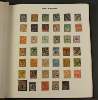 An album of mint and used World stamps including New Caledonia, New Guinea, Nicaragua 