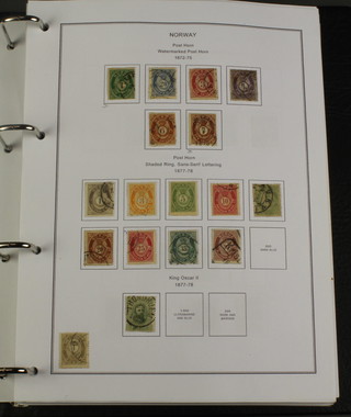 An album of Norwegian stamps 1856-2004