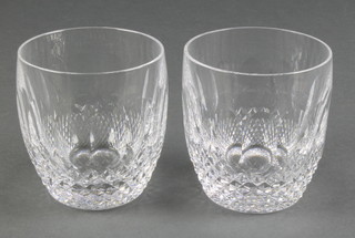 A set of 6 Waterford Crystal Colleen pattern tumblers 3 1/2" 
