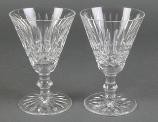 A set of 6 Waterford Crystal fluted wines 5 1/2" 