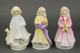 3 Royal Doulton NSPCC limited edition figures -  Faith HN3082, Hope HN3061 and Charity HN3087 