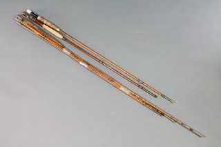 Hardy Bros. a 2307 3 section fishing rod and other vintage rods