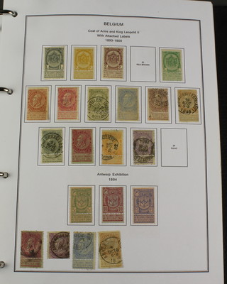 An album of Belgian stamps 1849-1975 