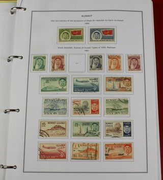 An album of Kuwait stamps 1923-2003 