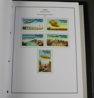 An album of Niger stamps 1921-1989