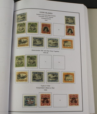 An album of mint and used Cook Island stamps 1892-1982