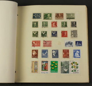 An album of Swedish stamps 