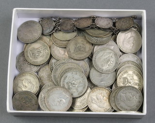 A quantity of pre 1947 Coins, 439 grams
