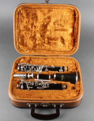A Corton clarinet, boxed 